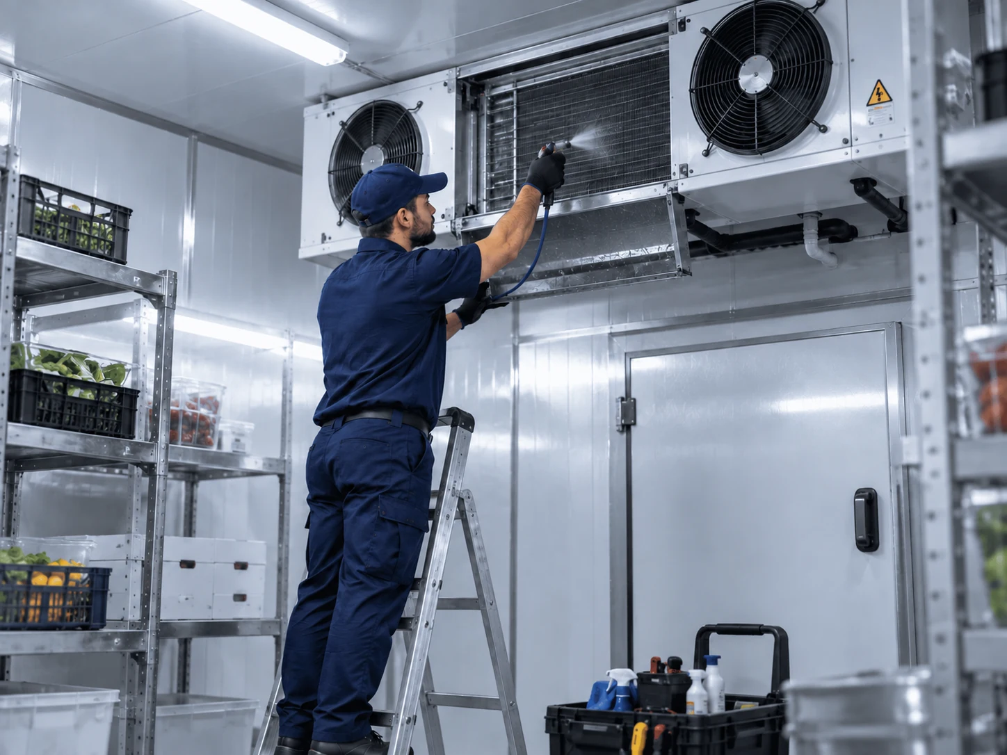 Walk-in freezer service in Houston