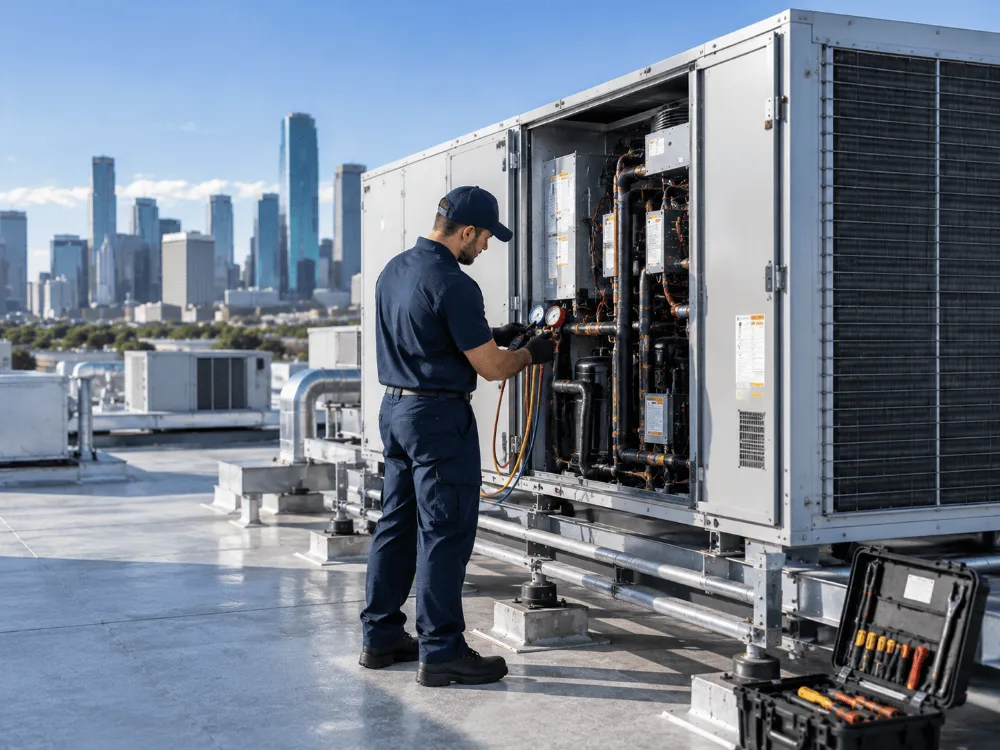 Industrial air conditioner repair