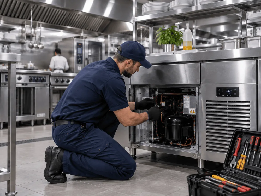 Commercial kitchen equipment repair