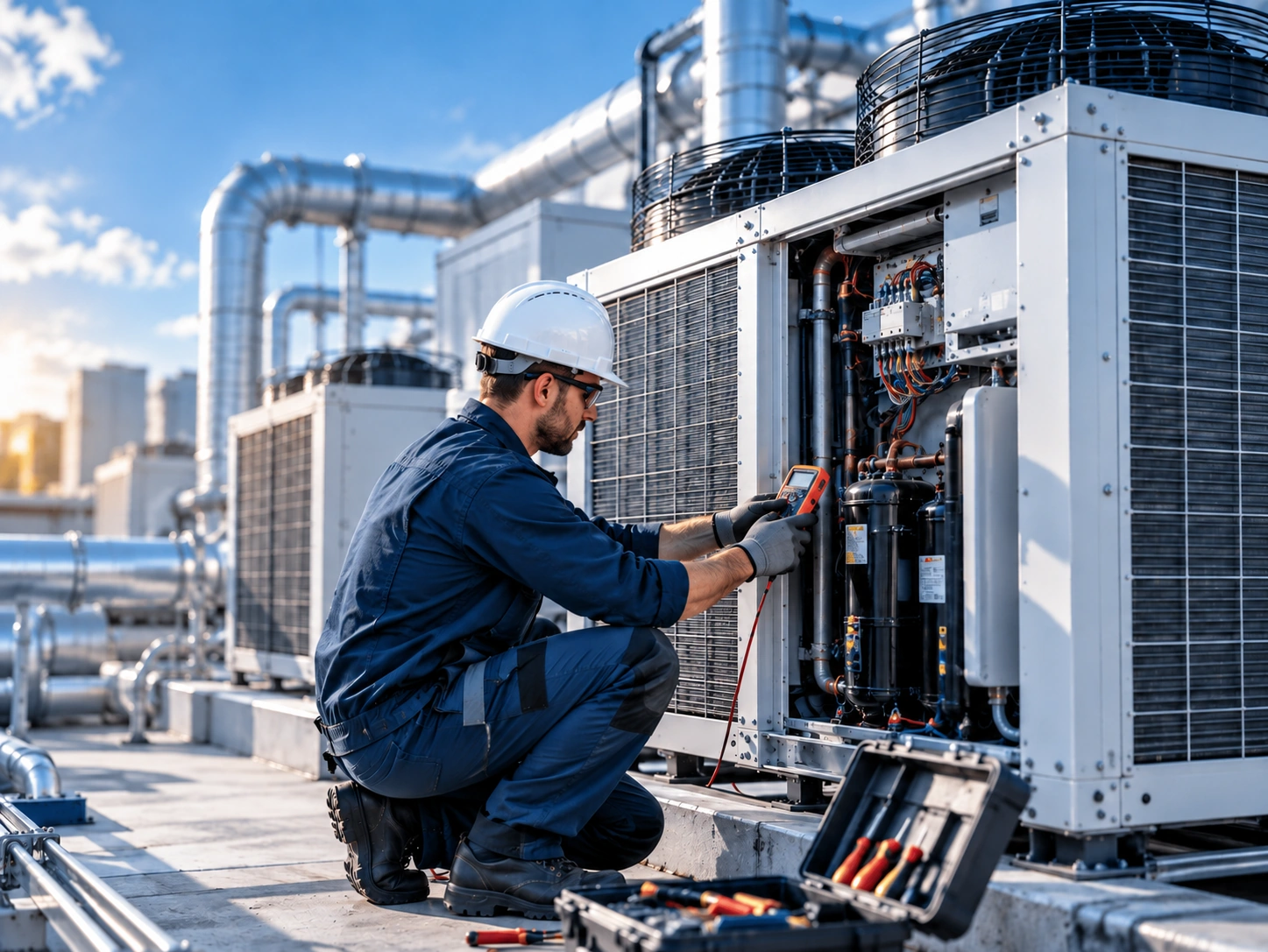 Industrial air conditioner repair